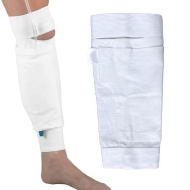 Imagem de Bolsa de perna de coleção - Sacos de drenagem de urina para cateter, alça de suporte de panturrilha para incontinência (M)