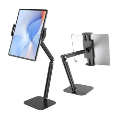 Imagem de Yumecamp Suporte para tablet, suporte de mesa de alumínio, suporte ajustável para ipad para mesa, compatível com iPad Pro de 5,1 a 15,9 polegadas, Surface, Kindle, tablets, monitores portáteis e muito