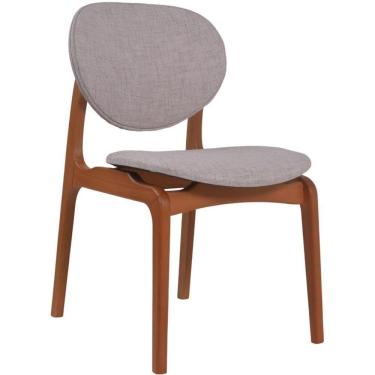 Imagem de Cadeira Atenas Madeira Maciça Amêndoa