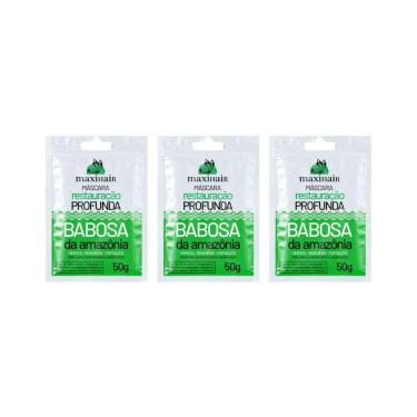 Imagem de Sache Maxihair 50G Babosa Da Amazonia - Kit Com 3Un