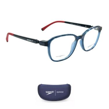 Imagem de Armação de Grau Infantil Speedo SPK4015 D01 Cristal Azul