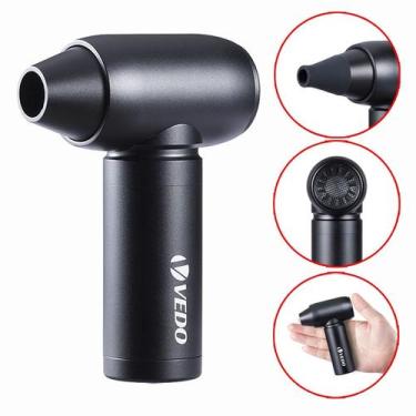 Imagem de Soprador De Ar Turbo Removedor Poeira Carros Casa PC Gamer Placa Mãe C