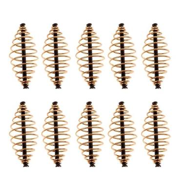 Imagem de Method Feeder 10 peças, método em linha, alimentador plano, suporte para isca de pesca de carpa - G