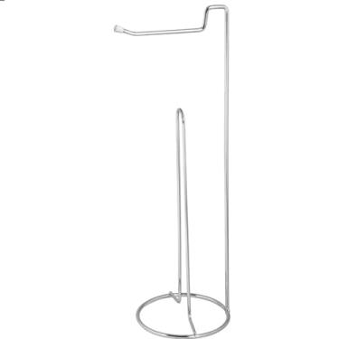 Imagem de Fassin Shop, Porta Papel Higiênico Papeleira De Chão Cromado F.ARM