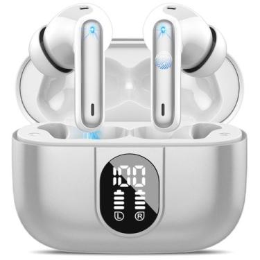 Imagem de Fones de ouvido sem fio Csasan 2024 Bluetooth 5.3 HiFi Stereo IP7