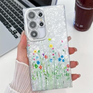 Imagem de Capa traseira rígida com estampa floral para PC (para Samsung A35 5G/SH3)