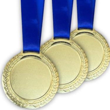 Imagem de Medalha de Premiação Esportiva Honra ao Mérito, 58mm, com Fita de Ceti