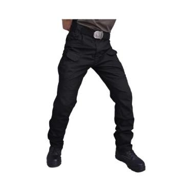 Imagem de Calças de Treinamento Masculinas Camufladas - Resistentes e Confortáve
