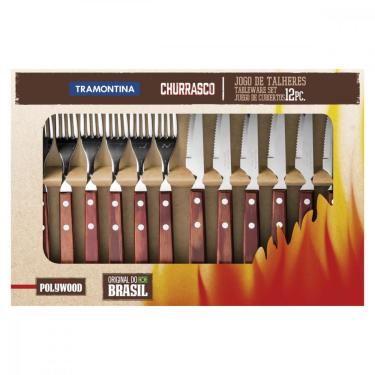 Imagem de Jogo de Talheres para Churrasco Tramontina 12 Peças
