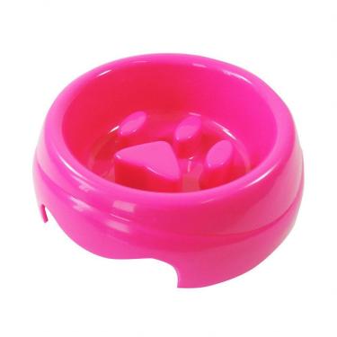 Imagem de Comedouro Plastico Coma Melhor Rosa