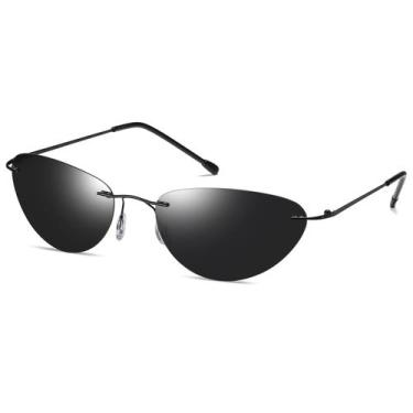 Imagem de Óculos de sol RCXKOOM The Matrix Neo Costume Polarized UV400