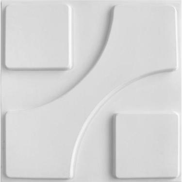 Imagem de Revestimento 3D para parede 50x50cm Argo - LU JPDECORACOES