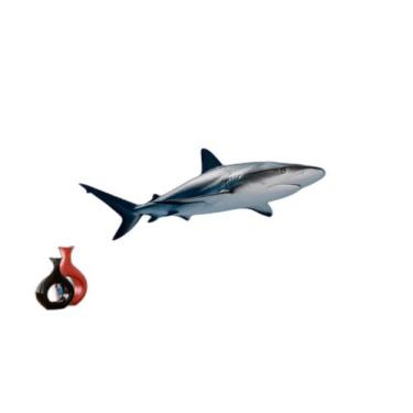 Imagem de Papel De Parede 3D Fundo Do Mar Tubarão Branco 3,5M Fm119 - Você Decor