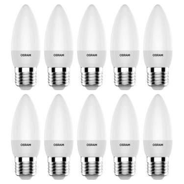 Imagem de 20 Lâmpadas Led Vela Fosca 2700k 260lm E27 Ledvance 7019477