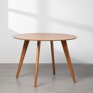 Imagem de Mesa De Jantar Square Redonda Freijó 80Cm