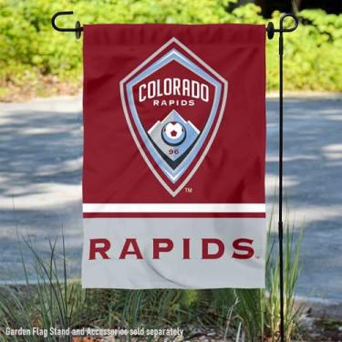 Imagem de Bandeira de jardim dupla face WinCraft Colorado Rapids