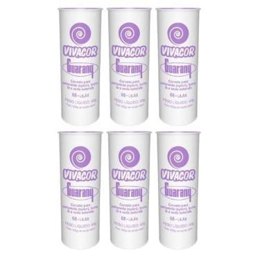 Imagem de Tinta Para Tecido Corante Roupas Vivacor Guarany 6U Lilás