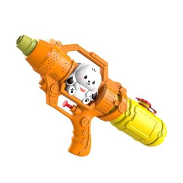 Imagem de YIJU Brinquedo de esguicho de água, brinquedo de pulverização, presente de aniversário, portátil, verão, praia, absorvedor de água para jardim, praia, Laranja, Filhote de Cachorro