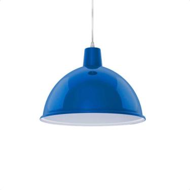 Imagem de Lustre Pendente Taschibra Td 821 E27 Bivolt Azul