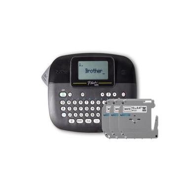 Imagem de Kit Rotulador Brother PT-M95BK + 3 Fitas M231