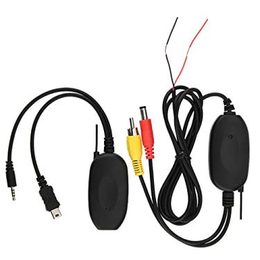 Imagem de YOUTHINK Receptor de DVD de Carro Transmissor de Vídeo Sem Fio 2.4g Câmera de Exibição Traseira Sem Fio para Carros e Trailers (Av-in de estilo B 2,5 mm)