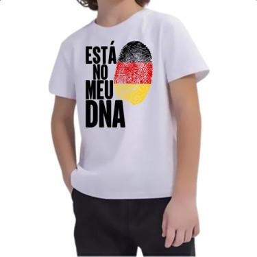 Imagem de Camiseta Infantil Esta no meu DNA Alemanha - Alearts, 6