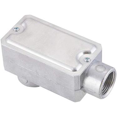 Imagem de Condulete fixo 3/4" tipo"LB" - com tampa/rosca BSP/sem pintura Tramontina