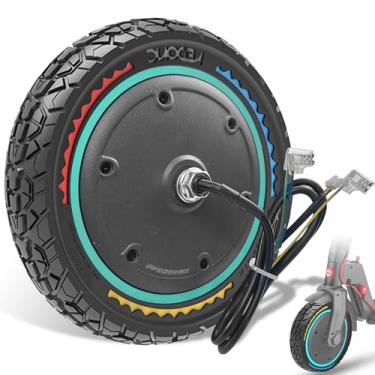 Imagem de GYL Motor de cubo de scooter adequado para Gotrax GXL V2 Xiaomi M365/Pro, motor de cubo de 36V 350W com pneu off-road, pneu sólido 8,5 x 2,0 50/75-6.1, atualizado 45 KM/H, à prova de explosão,