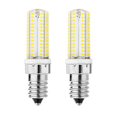 Imagem de Lâmpadas Rayhoo 2 peças E14 LED 5W Equivalente 40W Lâmpada incandescente, E14 Lâmpada base europeia, não regulável, branca 6000K, 300-320LM