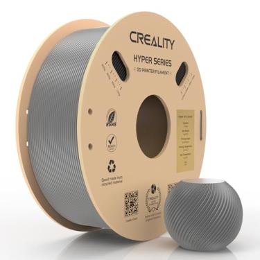 Imagem de Creality Filamento PETG, Hyper 1,75 mm 1 kg PETG: Filamento de impressora 3D de alta velocidade 30-600 mm/s, precisão dimensional +/- 0,02 carretel de papelão (1 kg) para a maioria das impressoras 3D