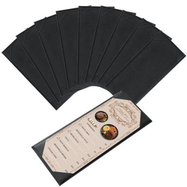 Imagem de Capas de menu: material sintético FLKQC, painel único, 1 visualização