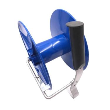 Imagem de Esquirla Enrolador de corda de cerca elétrica de alta resistência, equipamento agrícola para fazenda, pasto, jardim com trava, carretel de arame para pasto