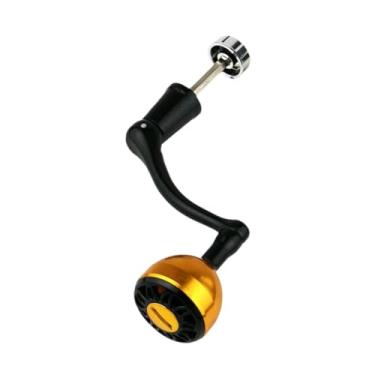 Imagem de menolana Alça de carretel de pesca com braço oscilante único, peça de reparo, faça você mesmo, substituição de equipamento para barco de rio, lago, pesca, Ouro E Pequeno