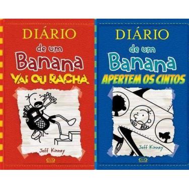 Imagem de Diário De Um Banana Volumes 11 e 12 - Autor: Jeff Kinney - Capa Dura -