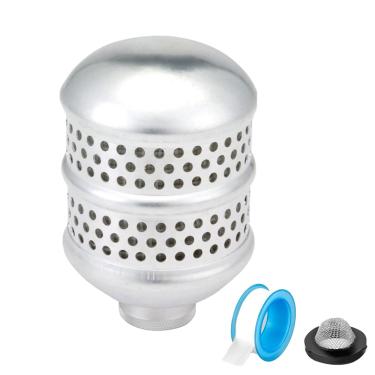 Imagem de apvok Cabeças de aspersão de metal com difusor de alumínio, bocal de inundação delicado para irrigação, mangueira de jardim, borbulhador com fita de 101 cm, irrigação, plantas e canteiros de flores