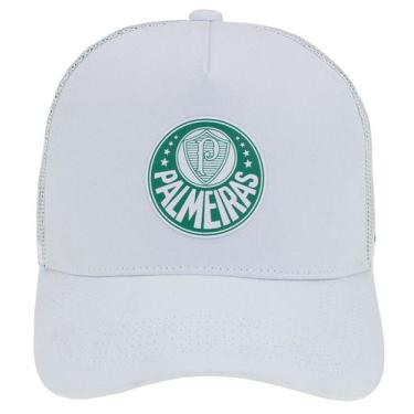 Imagem de Boné Palmeiras Oficial Infantil - SUPER CAP, Branco, Cr