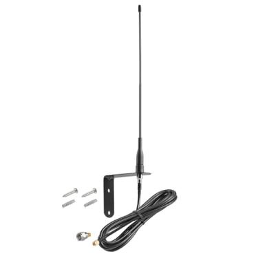 Imagem de Antena receptora de chicote flexível de longo alcance de 433 MHz 433,92 MHz para controle remoto GTO Mighty Mule LiftMaster Ghost Etc Smart Gate Door Opener Sistema de alarme Booster de sinal