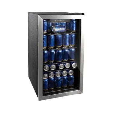 Imagem de Cervejeira Expositor Vertical Hq Vidro Duplo 100 Litros Inox Hq-100cevpv - 127v