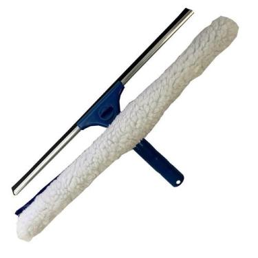 Imagem de Rodo Para Limpeza de Vidros Rodinho Combinado Sem Cabo 45 Cm - Twist