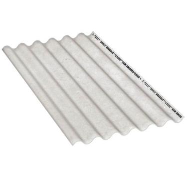 Imagem de Telha Fibrocimento Ondulada 366x110cm 6mm Cinza - 220163665 - Brasilit
