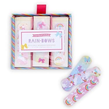 Imagem de Two's Company Bandagens Rain-Bows de 30 peças em caixa de presente inclui 3 estampas - plástico