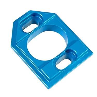 Imagem de Milageto Suporte de motor ajustável em liga de alumínio, substitui acessórios, peça leve para atualização de chassi, para 14303 16210 1/14 1/16 RC, Azul