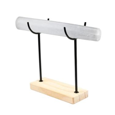 Imagem de UxicRuya Suporte para Pulseiras de Selenita, Suporte Versátil E Removível para Exibição de Joias para Pulseiras, L