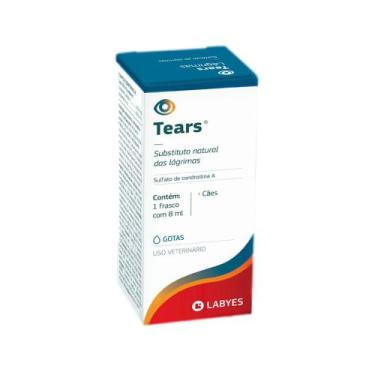 Imagem de Colírio Tears Substituto Lacrimal 8ml p/ Cães Gatos - Labyes