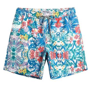 Imagem de Calções de banho magic Quick Dry Swim Shorts masculinos 18 cm GG - maa