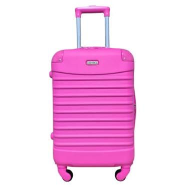 Imagem de Mala de Viagem de Bordo com rodas 360° Capacidade 10kg (PINK, 55X35X25 (10KG))