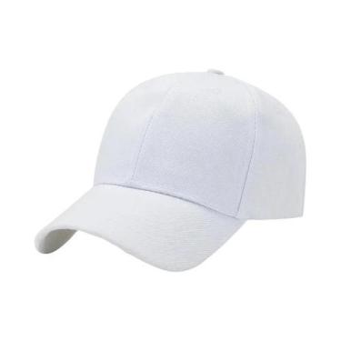 Imagem de Boné Snapback Ajustável Unissex - Estilo Hip Hop Streetwear, Branco