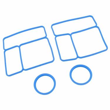 Imagem de aqxreight 2 Pacote de Pacote de Silicone Vedação Junta para Omiebox Aeronave de Alça de Alça de Alça Substituição Lanchone (BLUE)