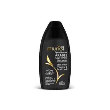 Imagem de Óleo Corporal Árabe Óleos Naturais Argan Mirra Muriel 100ml