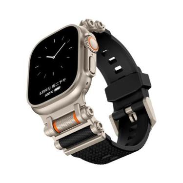 Imagem de Pulseira De Borracha De 49mm Para Apple Watch Ultra Série 10 9 8 7 Se 